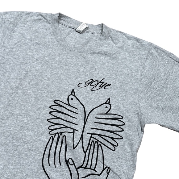 Gotye Singer Making Mirrors 2011 Album Gray Music Band T Shirt Mens Small - Picture 3 of 7